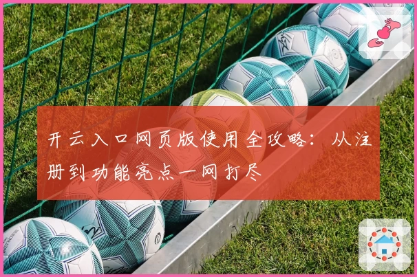 开云入口网页版使用全攻略：从注册到功能亮点一网打尽